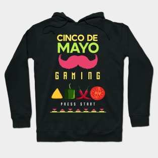 Cinco de mayo gaming fiesta Hoodie